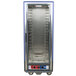 Metro C539-MFC-L-BU C5 3 Series Heated Holding and Proofing Cabinet with Clear Door - Blue Main Thumbnail 2