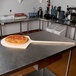 18" x 18" Wooden Pizza Peel with 24" Handle Main Thumbnail 3
