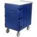 Cambro 1826LTC186 Camcart Navy Blue Mobile Cart for 18" x 26" Sheet Pans and Trays Main Thumbnail 2
