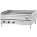 Garland E24-24G 24" Heavy-Duty Electric Countertop Griddle - 240V, 1 Phase, 8 kW Main Thumbnail 1