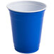 Solo P12SB 12 oz. Blue Plastic Cup - 1000/Case Main Thumbnail 2