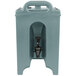 Cambro 100LCD401 Camtainers® 1.5 Gallon Slate Blue Insulated Beverage Dispenser Main Thumbnail 3