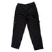 A pair of Chef Revival black cargo pants with pockets.