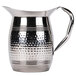 American Metalcraft HMWP97 3 Liter Bell Water Pitcher - Hammered Stainless Steel Main Thumbnail 2