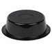 Pactiv Newspring NC729B 32 oz. Black 7" VERSAtainer Round Microwavable Container with Lid - 150/Case Main Thumbnail 7