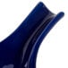 CAC FP-18-BLU Festiware 10" x 8 1/4" Blue Fry Pan Plate - 12/Case Main Thumbnail 6