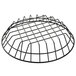 American Metalcraft WIB100 Black Round Wire Basket - 10" x 2" Main Thumbnail 3