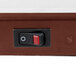 Hatco GRS-36-I 36" x 19 1/2" Glo-Ray Copper Portable Heated Shelf Warmer - 550W Main Thumbnail 5