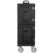 Carlisle Cateraide™ Front Loading Black Insulated Food Pan Carrier - 10 Full-Size Pan Max Capacity Main Thumbnail 4