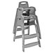 Koala Kare KB833-01 Light Gray Assembled Recycled Plastic High Chair Main Thumbnail 2
