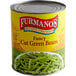 A case of 6 Furmano's #10 cans of green beans.