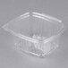 Genpak 16 oz. Clear Hinged Deli Container - 100/Pack Main Thumbnail 2