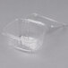 Genpak 16 oz. Clear Hinged Deli Container - 100/Pack Main Thumbnail 3