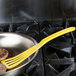 Mercer Culinary M35110YL Hell's Tools® 12" Yellow High Temperature Slotted Turner / Spatula Main Thumbnail 1