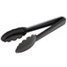 Mercer Culinary M35100BK Hell's Tools® 9 1/2" Black High Temperature Plastic Tongs Main Thumbnail 3