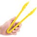 Mercer Culinary M35100YL Hell's Tools® 9 1/2" Yellow High Temperature Plastic Tongs Main Thumbnail 8