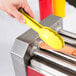 Mercer Culinary M35100YL Hell's Tools® 9 1/2" Yellow High Temperature Plastic Tongs Main Thumbnail 9