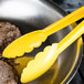 Mercer Culinary M35100YL Hell's Tools® 9 1/2" Yellow High Temperature Plastic Tongs Main Thumbnail 12