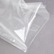 A case of ARY VacMaster clear chamber vacuum packaging bags on a gray surface.