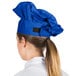 A Choice chef's hat with a blue band.
