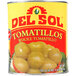 Del Sol #10 Can Whole Tomatillos - 6/Case Main Thumbnail 1