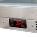 A Beverage-Air Elite Series refrigerated sandwich prep table with a digital display showing red numbers.