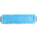 A blue fuzzy Unger SmartColor MicroMop pad.