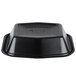 Genpak 50005 Smart-Set 7" x 7" Black Foam Serving Tray - 500/Case Main Thumbnail 4