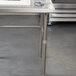 Regency 24" x 72" 16-Gauge 304 Stainless Steel Commercial Open Base Work Table with 4" Backsplash Main Thumbnail 5