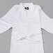 Oxford Waffle Weave Kimono Style Bath Robe - 48" x 60" 100% Cotton 25 lb. Main Thumbnail 3