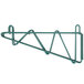 Regency 14" Deep Double Wall Mounting Bracket for Adjoining Green Epoxy Wire Shelving Main Thumbnail 3