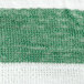 A close up of a green and white striped cloth.