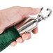 Aarco TR-128 8' Green Stanchion Rope with Satin Ends Main Thumbnail 6