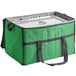 A green Choice insulated cooler bag with a handle.