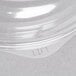 Dart C64BDL Clear Plastic Dome Lid for PresentaBowl Clear Plastic Bowl   - 63/Pack Main Thumbnail 3