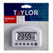 A white Taylor digital timer in packaging.