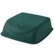 A green plastic Koala Kare booster seat with a logo on it.
