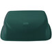 A close up of a green Koala Kare plastic booster seat with a logo on it.