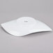 CAC COL-12 Fashion 12" Bright White Porcelain Eye Bowl - 12/Case Main Thumbnail 5