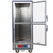 Metro C539-CLDC-4-BU C5 3 Series Low Wattage Heated Holding and Proofing Cabinet with Clear Dutch Doors - Blue Main Thumbnail 3