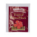 A red box of Bromley Exotic Tropical China Black Tea with a flower on it.