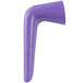 A purple plastic funnel handle kit with mounting screw.