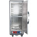 Metro C539-CLDS-U-GY C5 3 Series Insulated Low Wattage Full Size Heated Holding and Proofing Cabinet with Universal Wire Slides and Solid Dutch Doors - Gray Main Thumbnail 3
