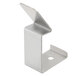 A metal safety lock out clip for a Nemco pineapple corer/peeler with a hole in it.