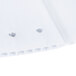 A white Waring control panel baffle with holes.