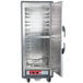 Metro C539-HLDS-4 C5 3 Series Insulated Low Wattage Full Size Hot Holding Cabinet with Fixed Wire Slides and Solid Dutch Doors - Gray Main Thumbnail 3