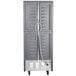 Metro C539-HLDS-4 C5 3 Series Insulated Low Wattage Full Size Hot Holding Cabinet with Fixed Wire Slides and Solid Dutch Doors - Gray Main Thumbnail 4