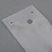 A clear plastic Waring PC board shield with holes.