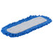 Carlisle 363311814 18" Blue Microfiber Dry Mop Pad Main Thumbnail 3