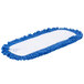 Carlisle 363311814 18" Blue Microfiber Dry Mop Pad Main Thumbnail 4